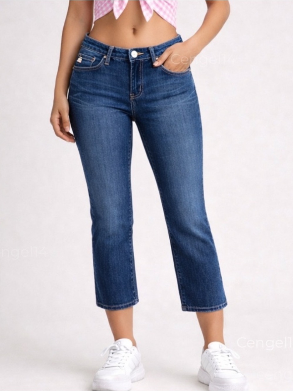 Big Star Rikki Low Rise Cropped Jeans 28